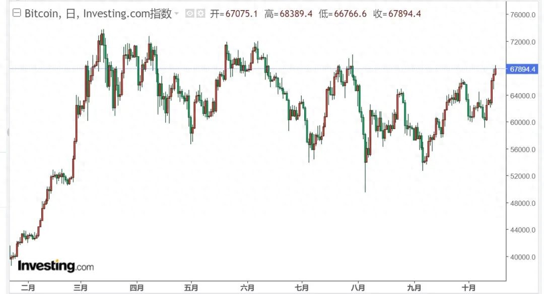 比特币价格翻倍上涨_比特币交易人民币美元_比特币上涨触及6.6万美元阻力位,回调风险一触即发?
