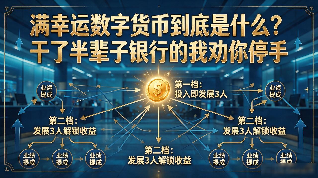 满幸运数字货币到底是什么？干了半辈子银行的我劝你停手