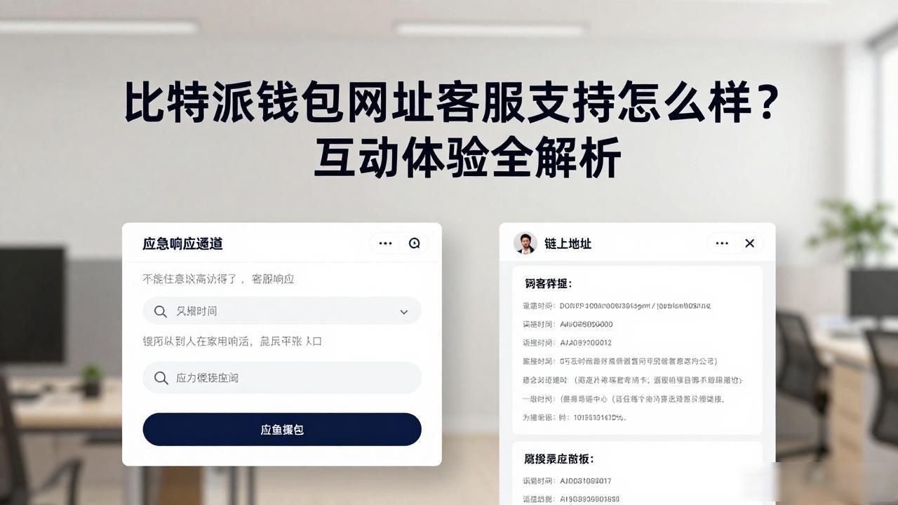 比特派钱包网址客服支持怎么样?互动体验全解析