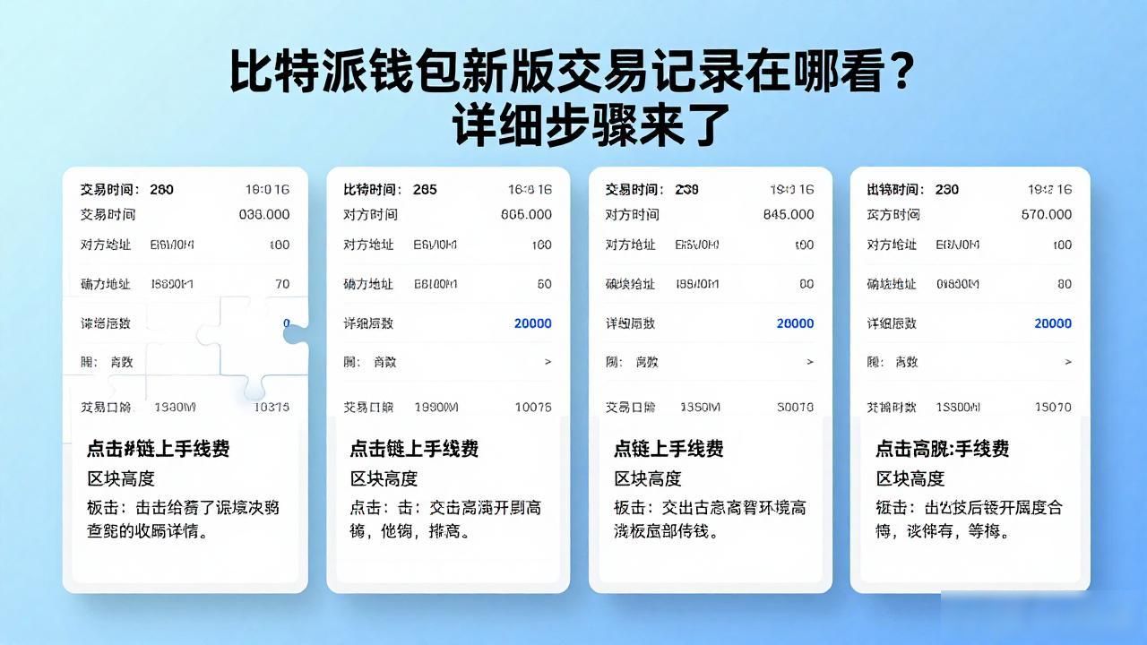 比特派钱包新版交易记录在哪看?详细步骤来了