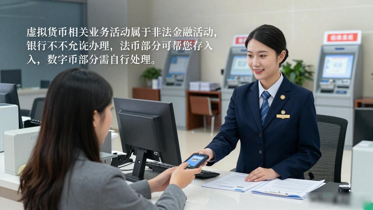 问银行能不能收数字货币？柜台干了十一年，这几句大实话你得听