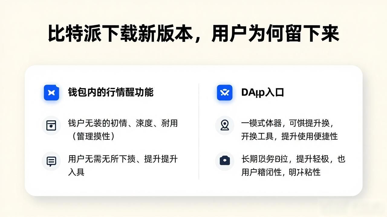 比特派下载新版本，用户为何留下来