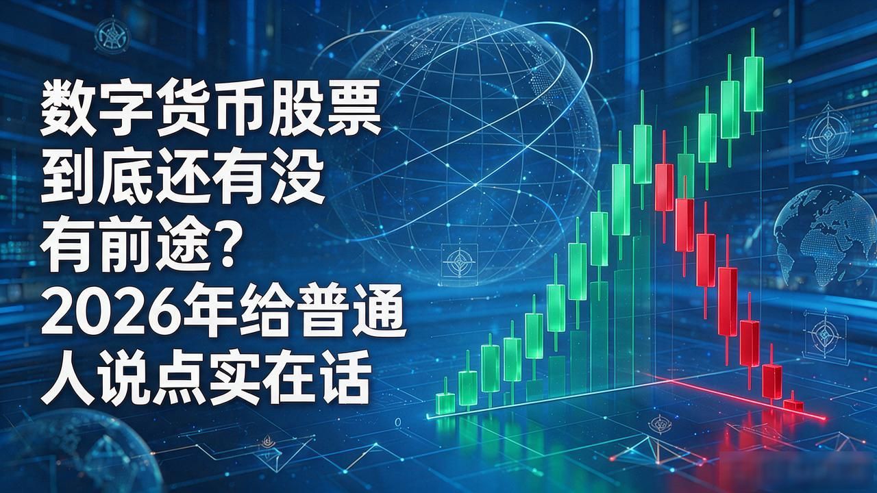 数字货币股票到底还有没有前途?2026年给普通人说点实在话