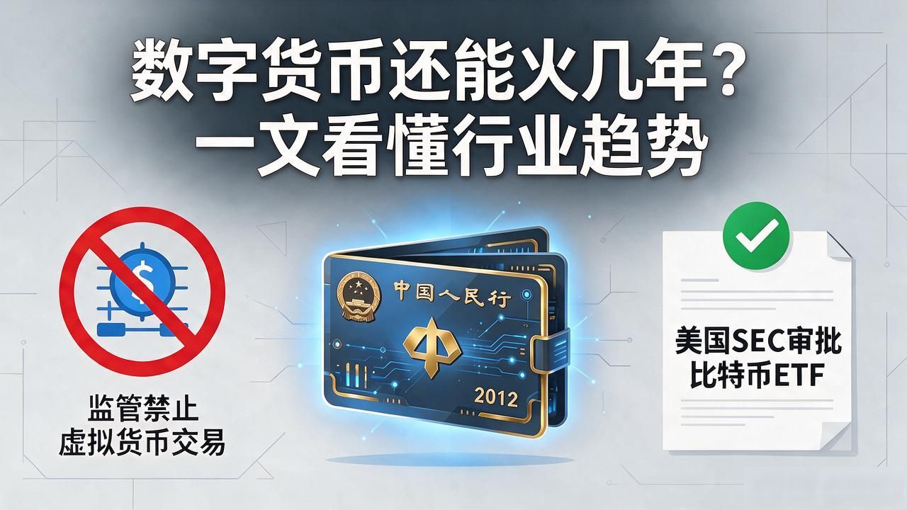 数字货币还能火几年?一文看懂行业趋势