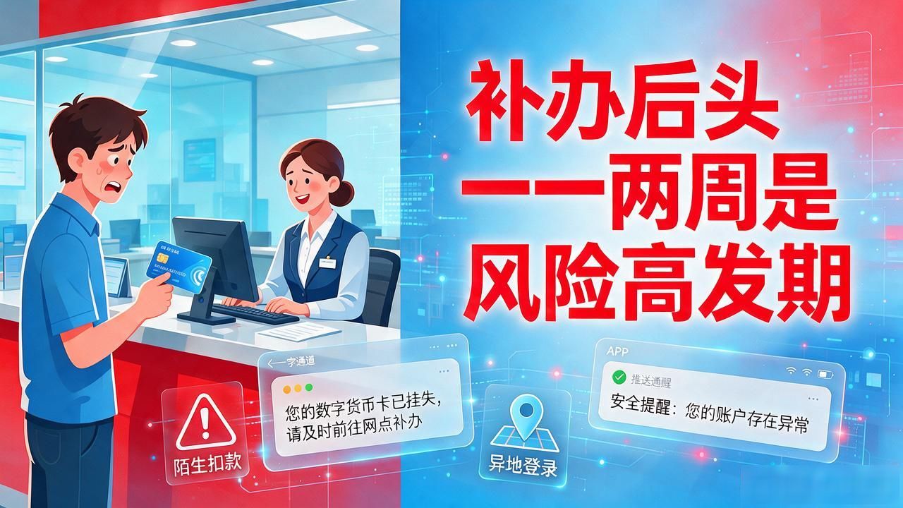 数字货币卡丢失了怎么办?挂失、补办、防骗要点一篇讲透