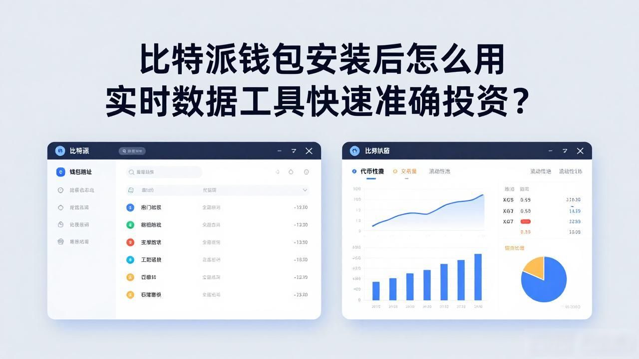 比特派钱包安装后怎么用实时数据工具快速准确投资?