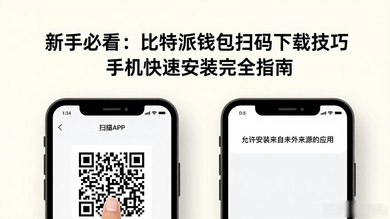 新手必看:比特派钱包扫码下载技巧 手机快速安装完全指南