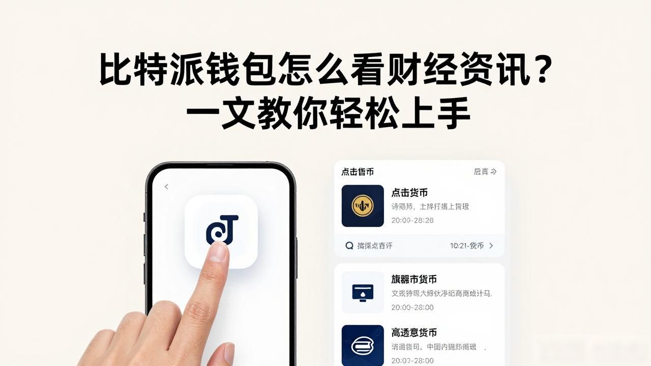 比特派钱包怎么看财经资讯?一文教你轻松上手