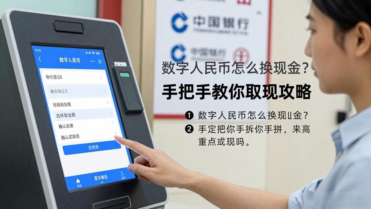 数字人民币怎么换现金？手把手教你取现攻略
