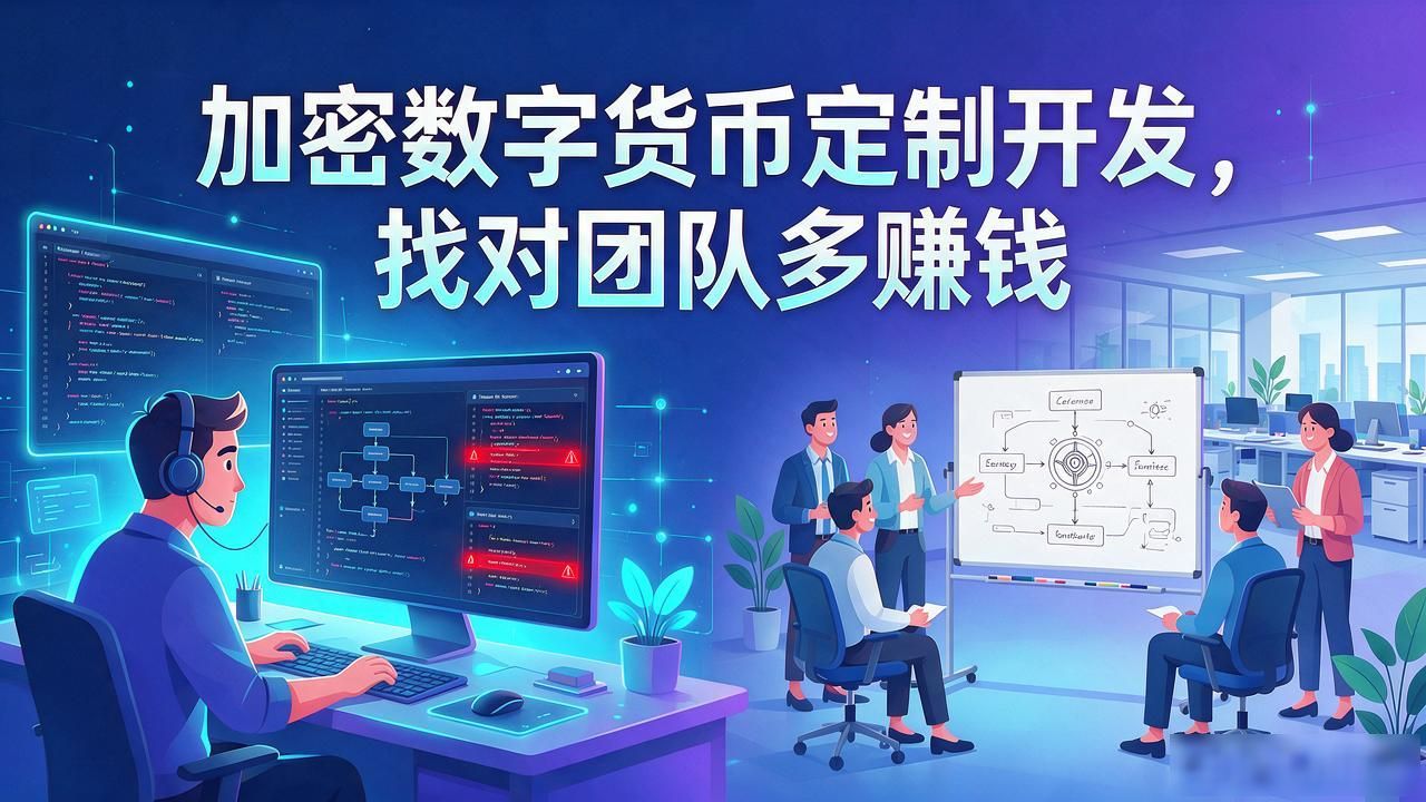 加密数字货币定制开发，找对团队多赚钱