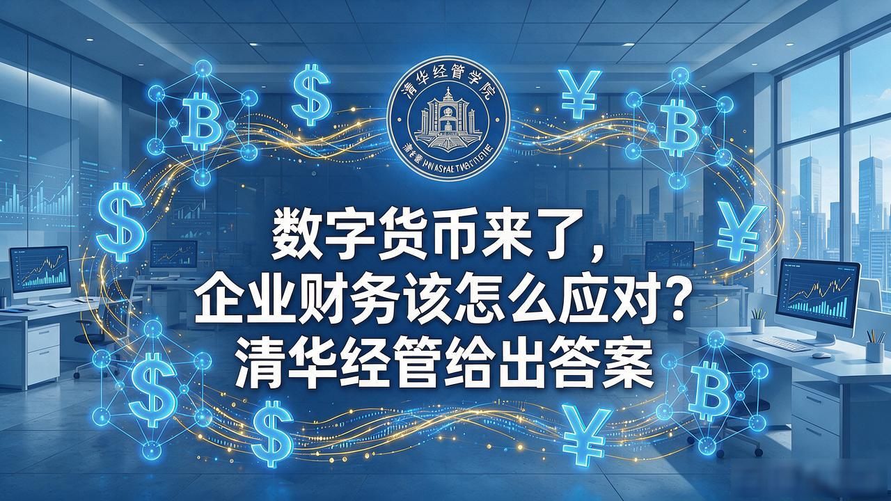 数字货币来了，企业财务该怎么应对？清华经管给出答案