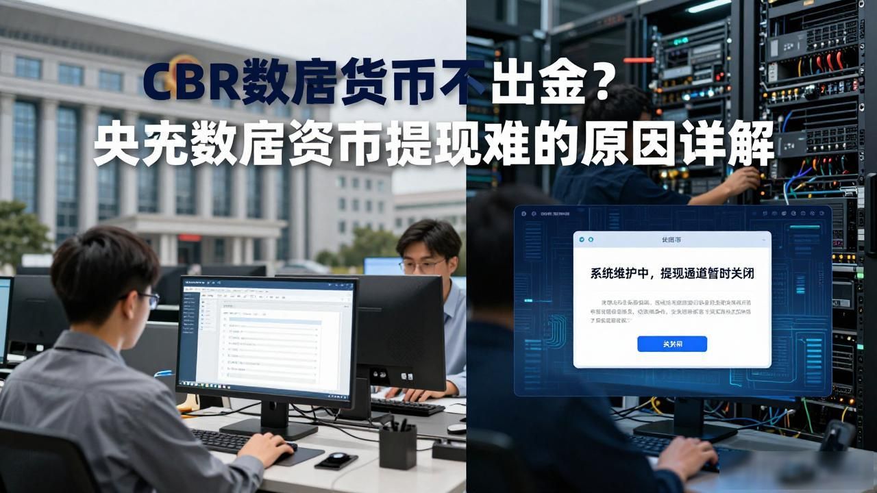 CBR数字货币不出金？央行数字货币提现难的原因详解