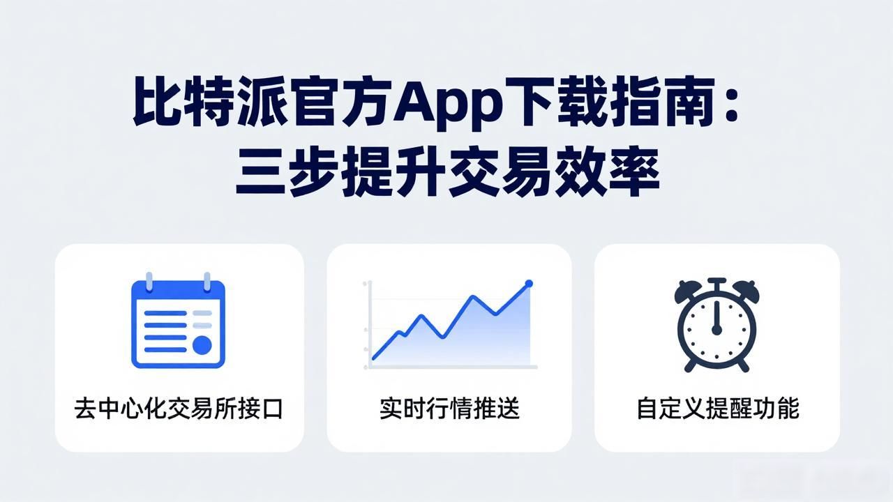 比特派官方App下载指南：三步提升交易效率