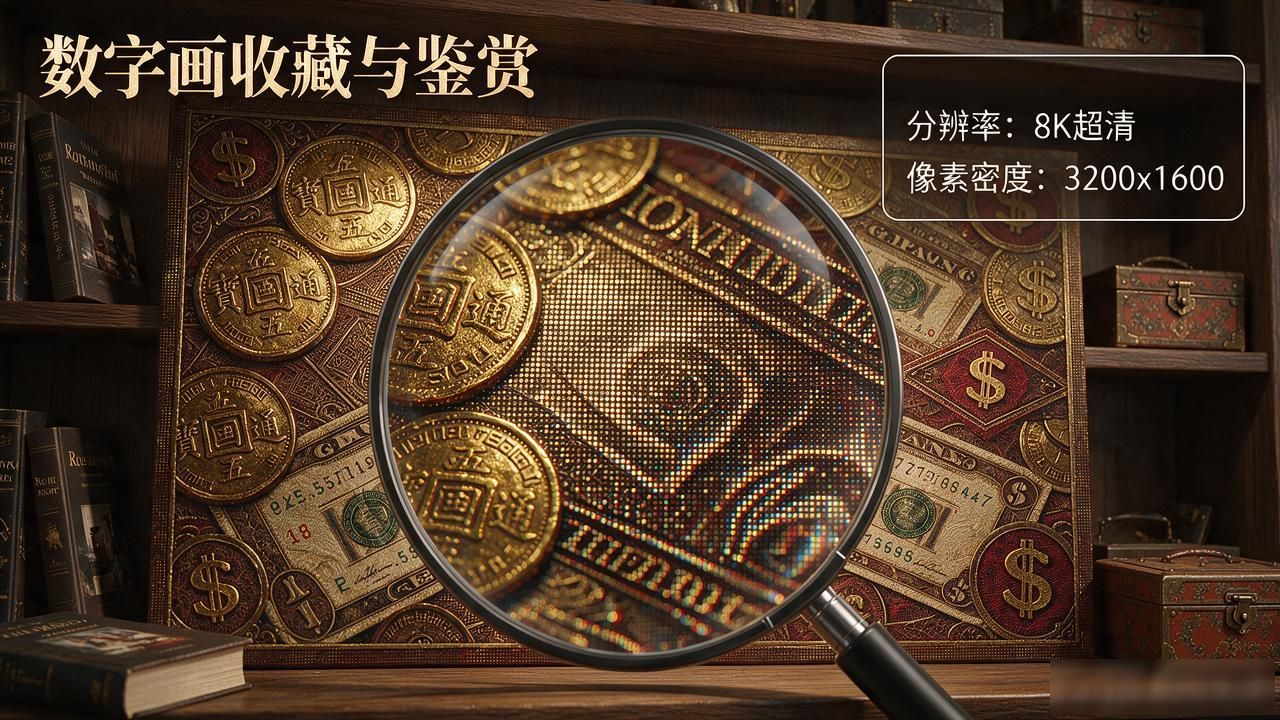 货币有关的数字画怎么选、怎么买？收藏三年的老手跟你说道说道
