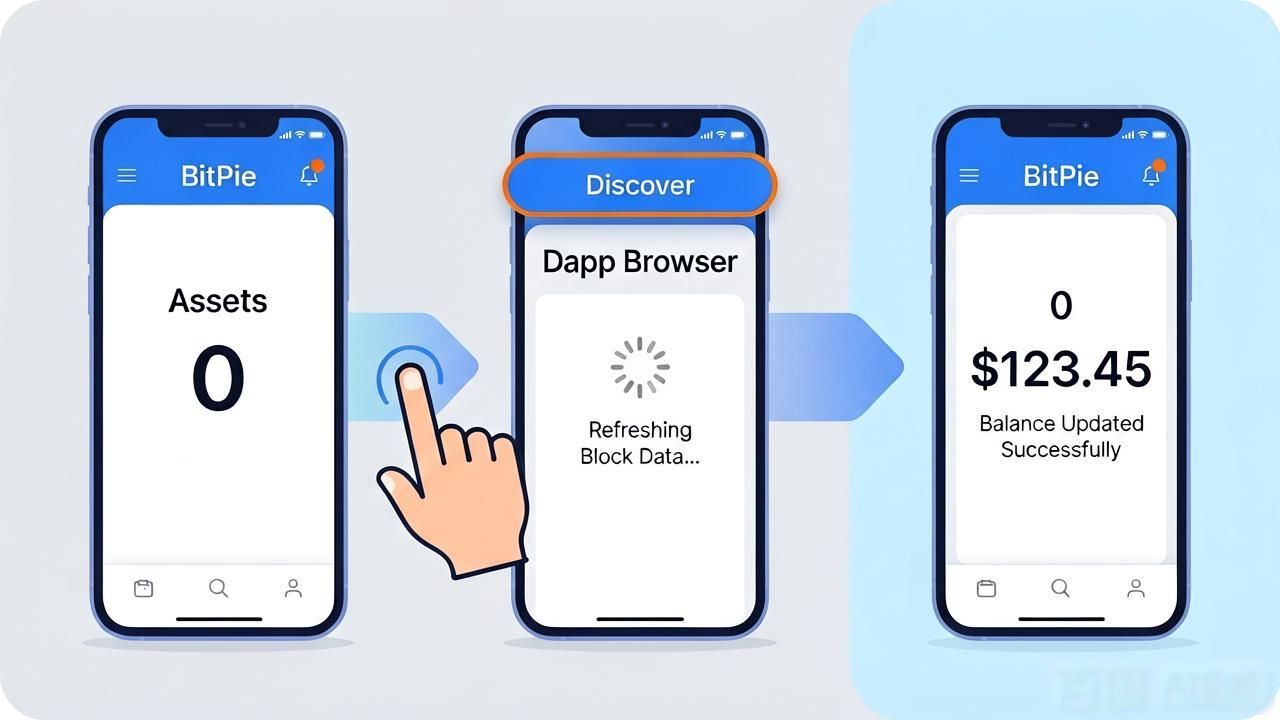 BitPie钱包激活资产，三步搞定你的数字财富
