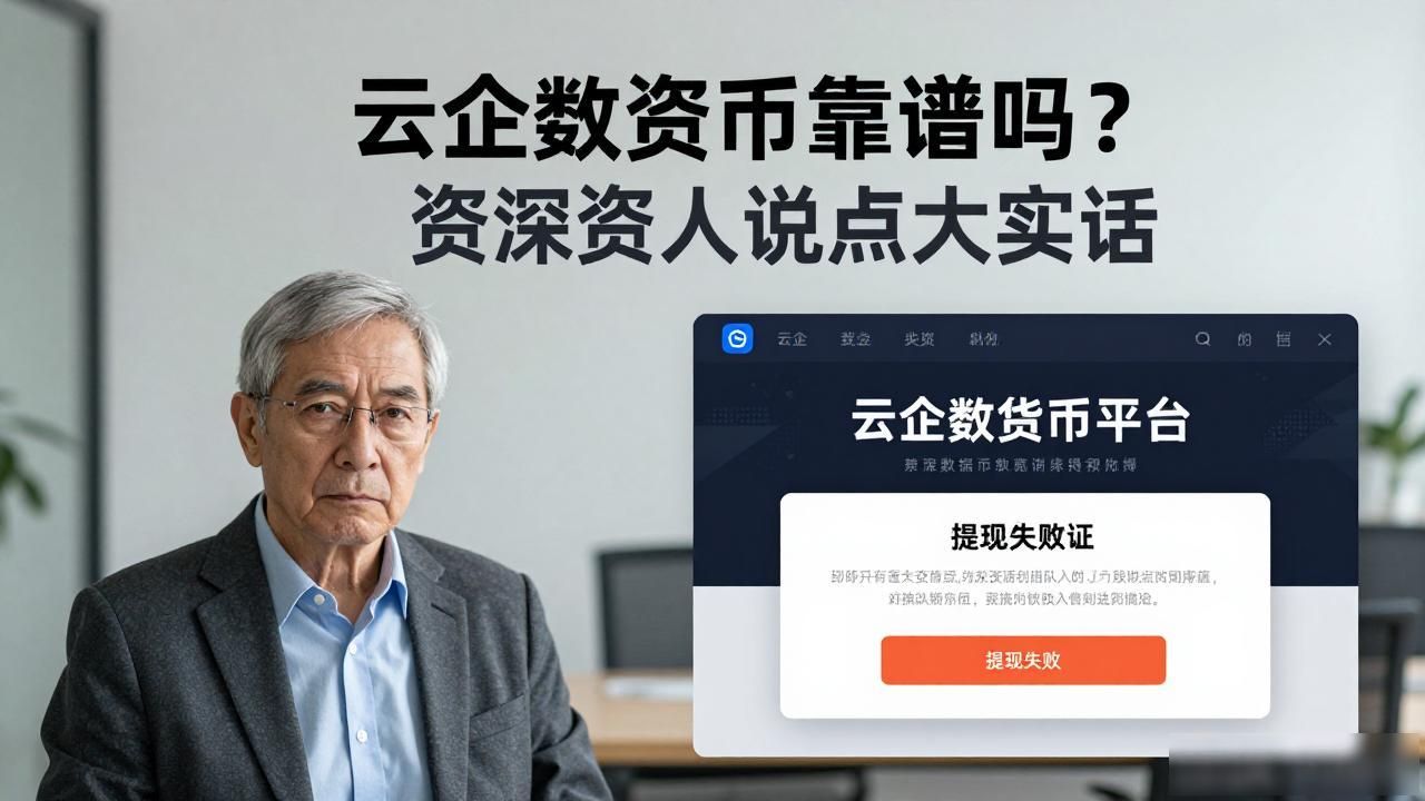 云企数字货币靠谱吗?资深投资人说点大实话