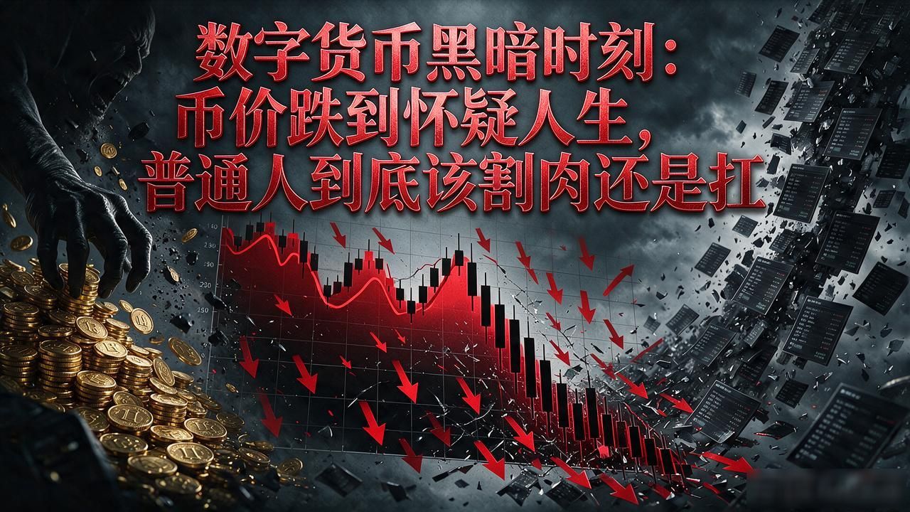 数字货币黑暗时刻：币价跌到怀疑人生，普通人到底该割肉还是扛