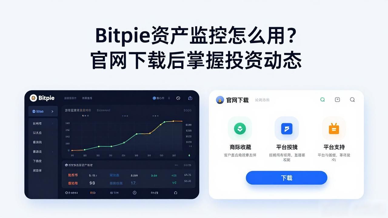 Bitpie资产监控怎么用?官网下载后掌握投资动态