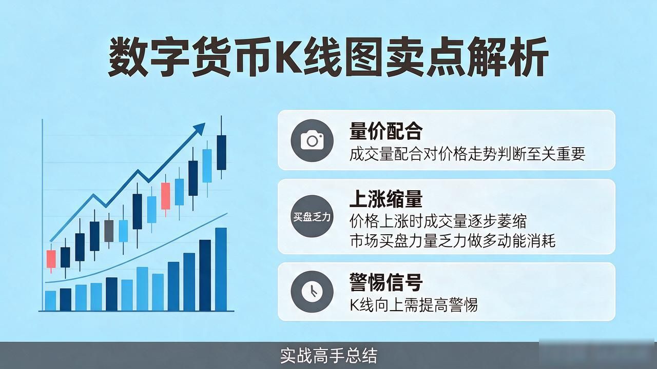 数字货币K线图卖点怎么看？实战高手总结这5种形态