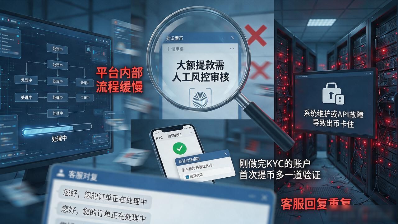 数字货币提款慢是怎么回事？提款不到账、延迟到账的原因和解决办法