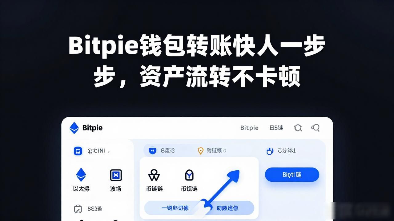 Bitpie钱包转账快人一步,资产流转不卡顿