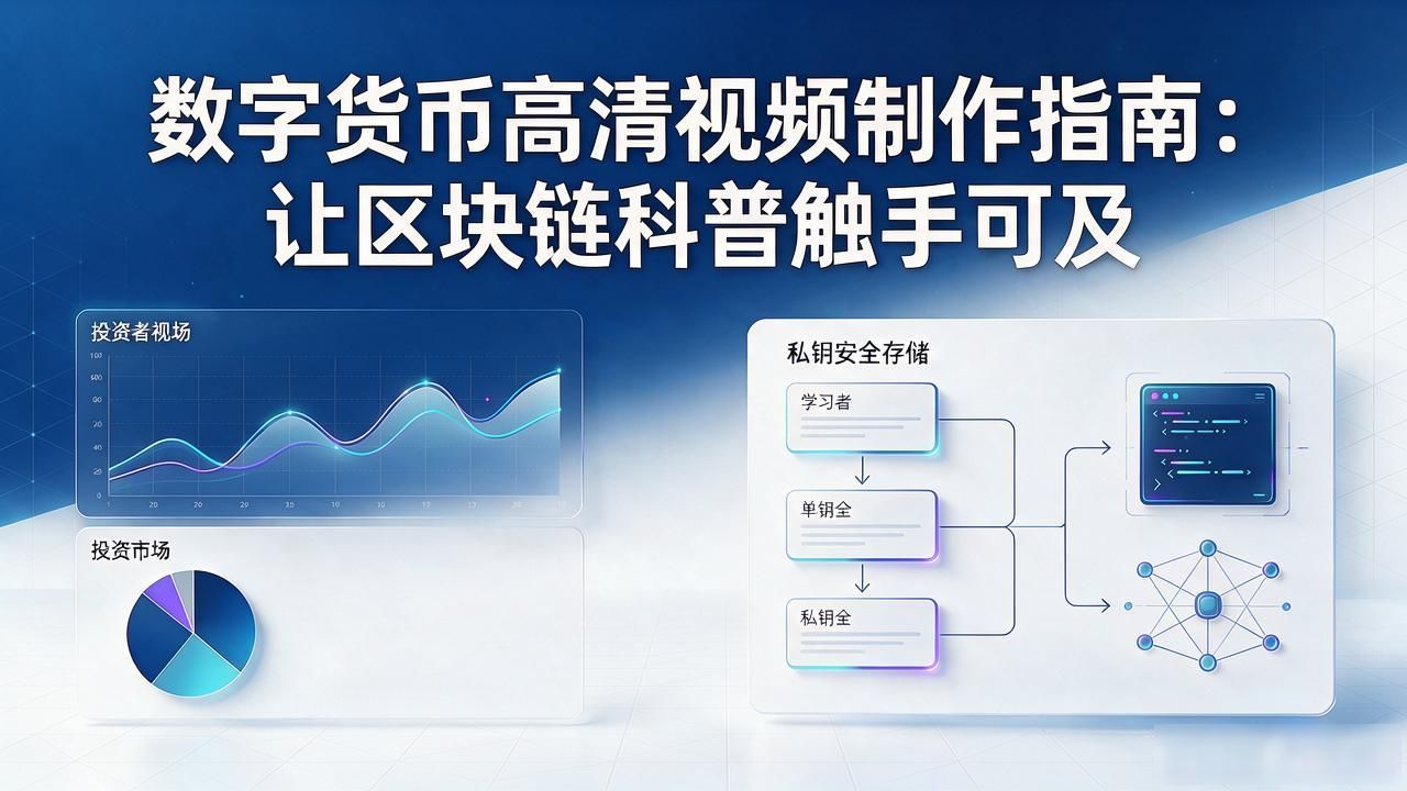 数字货币高清视频制作指南：让区块链科普触手可及