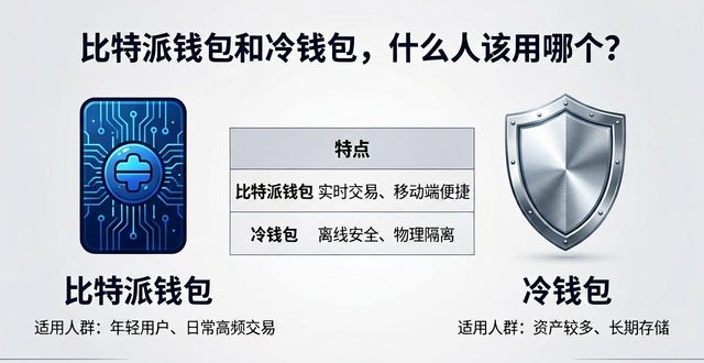 比特派钱包和冷钱包,什么人该用哪个?